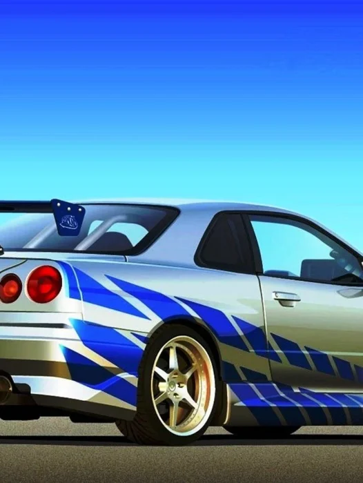 Nissan Skyline r34 fast and Furious 2 Wallpaper
