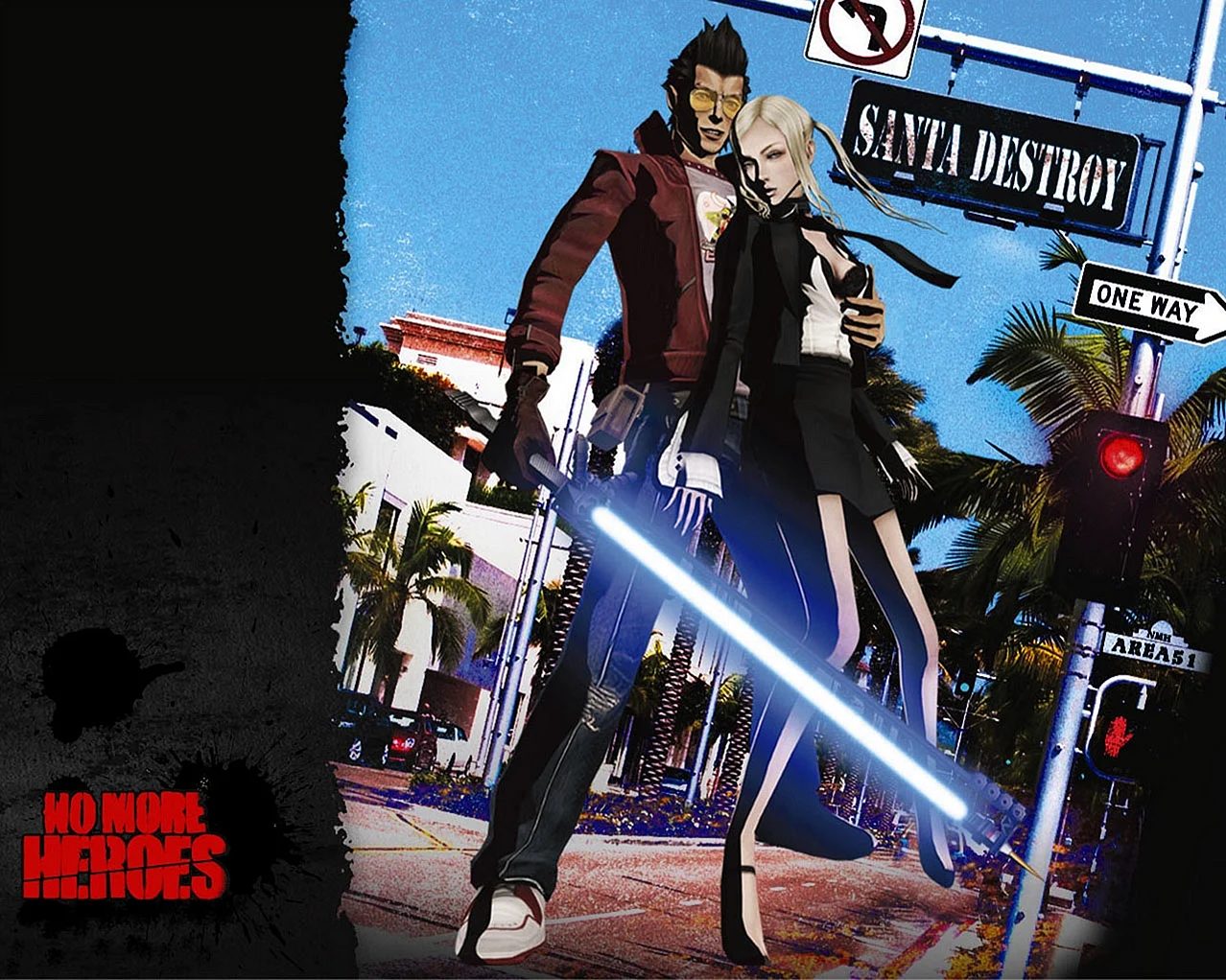 No More Heroes Red Zone Wallpaper