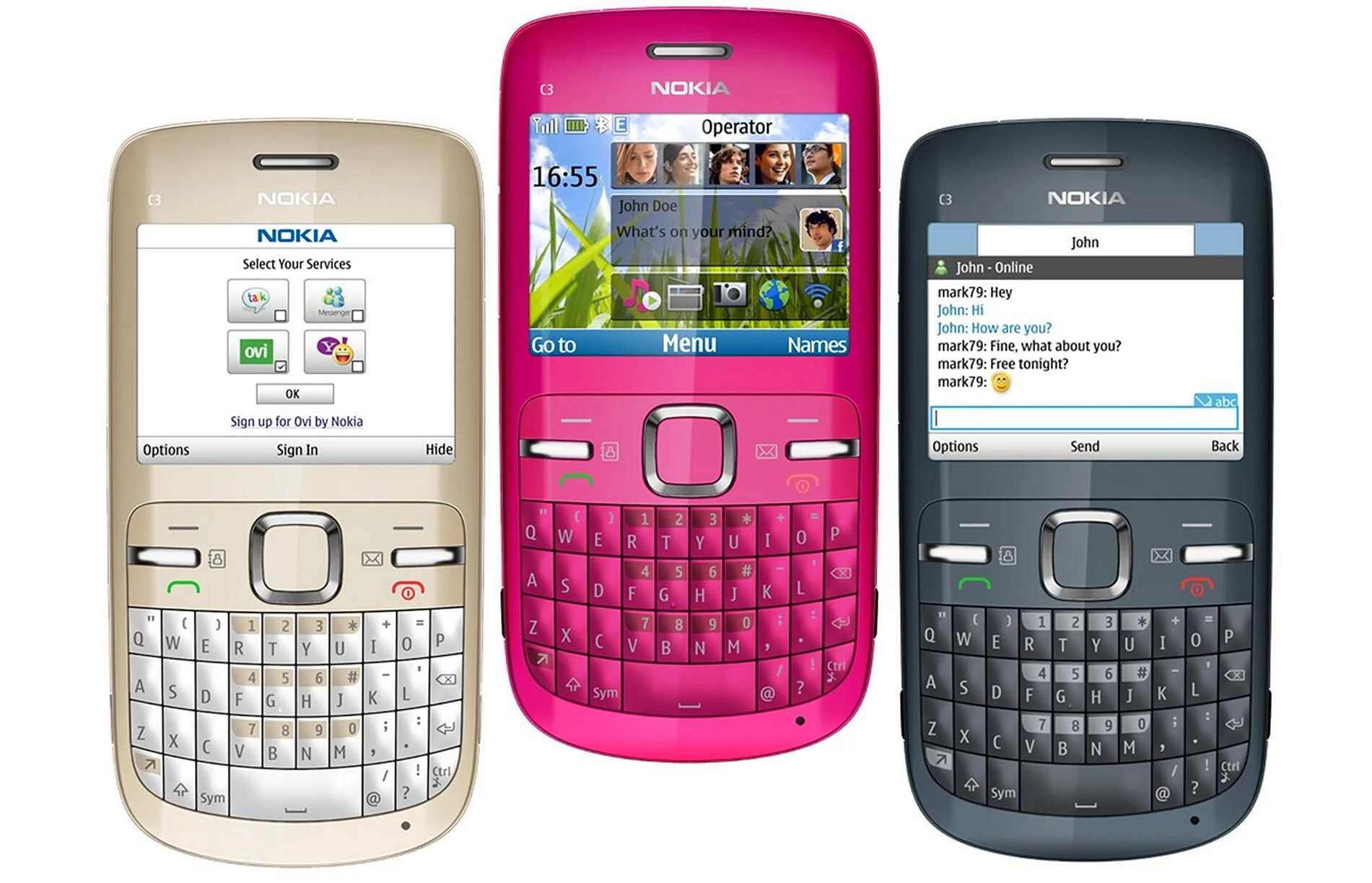 Nokia C300 Wallpaper
