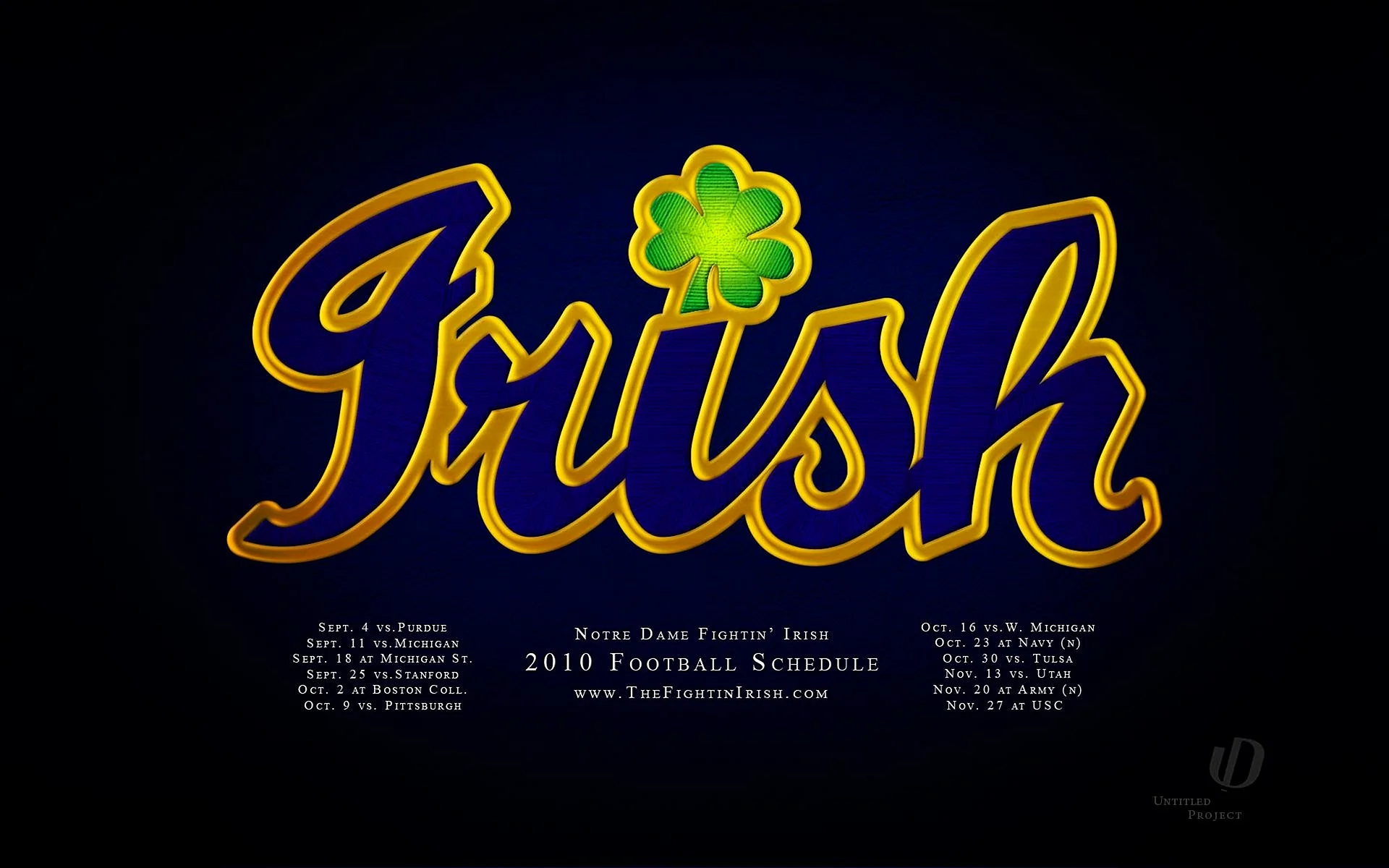 Notre Dame Fighting Irish Iphone Wallpaper