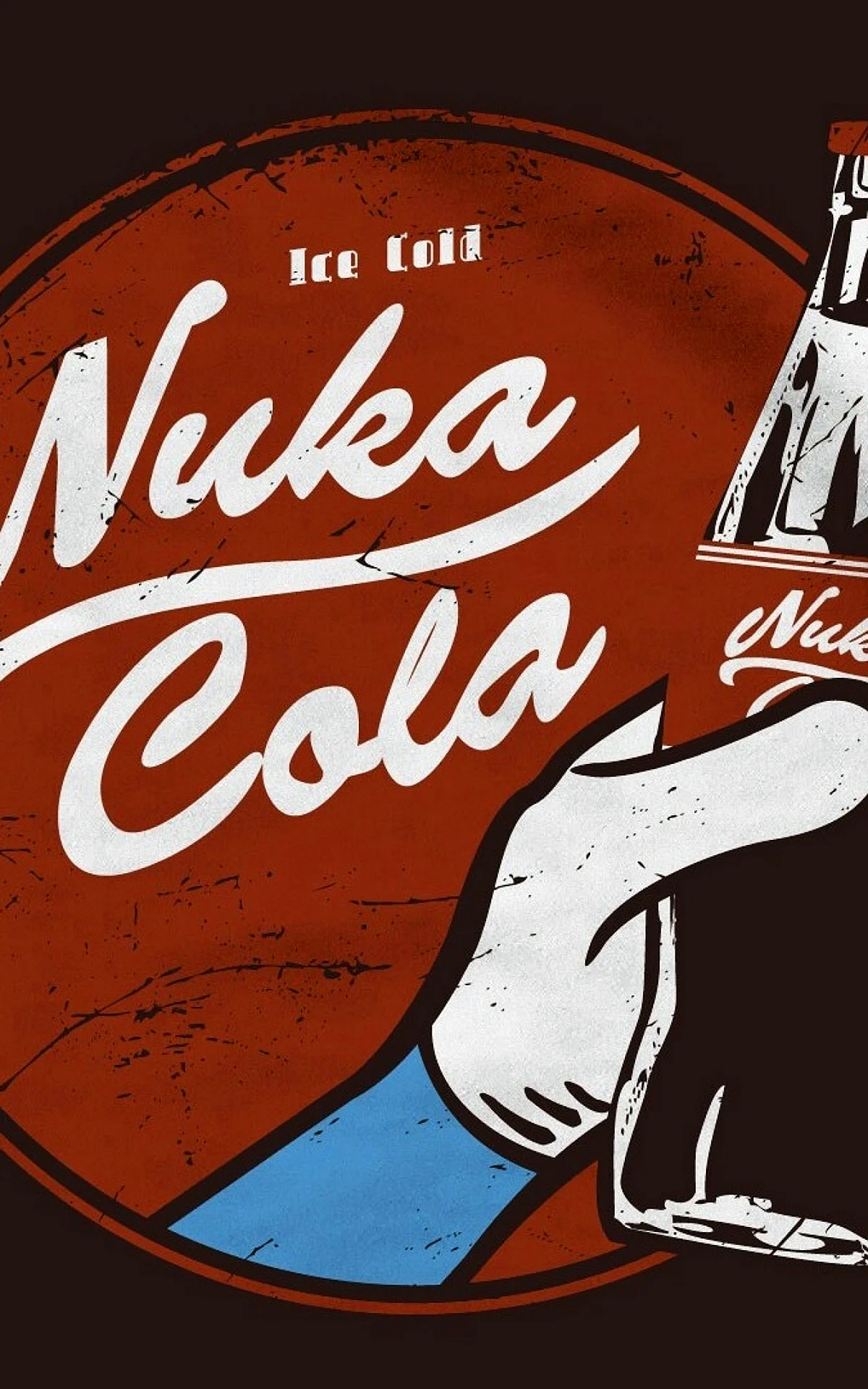 Nuka Cola Poster Wallpaper For iPhone