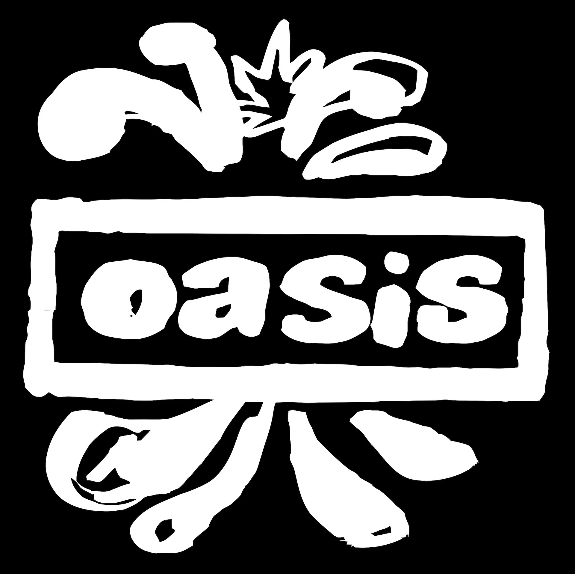 Oasis Band Logo Wallpaper