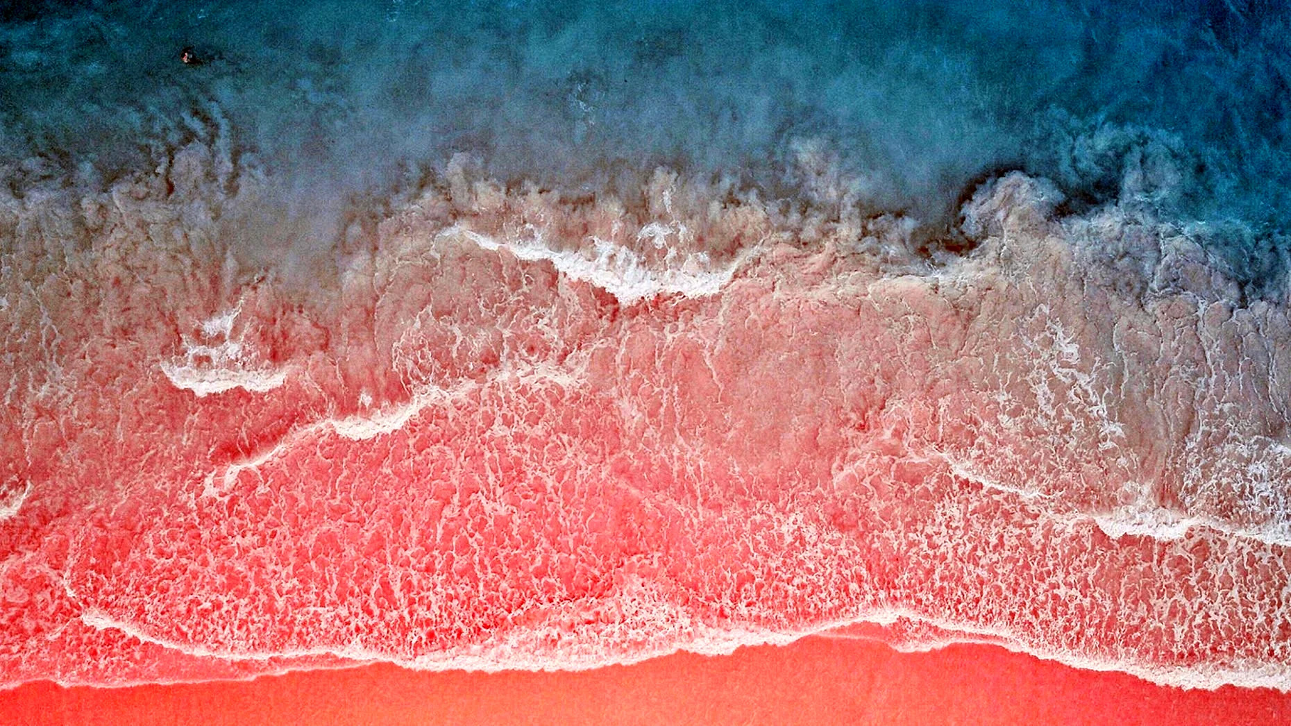 Ocean Pink Wallpaper