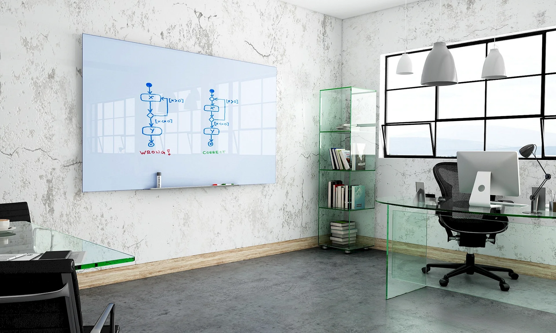 Office Whiteboard Wallpaper