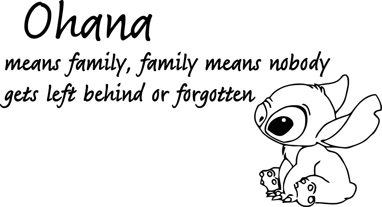 Ohana Means Family Wallpaper