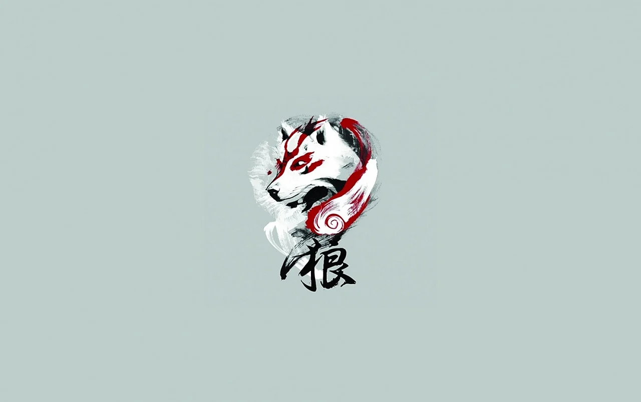 Okami Logo Wallpaper