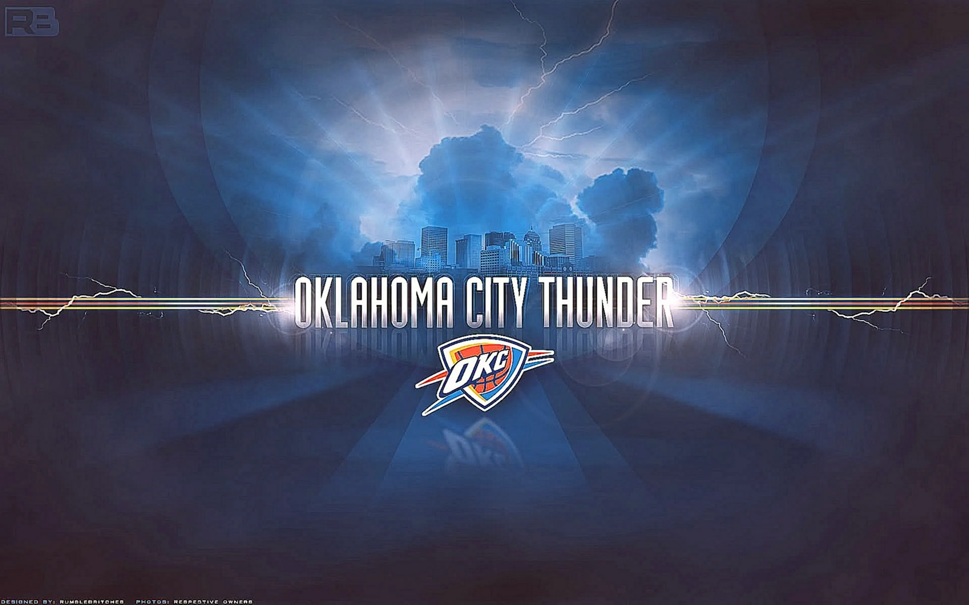 Okc Thunders Logo Wallpaper