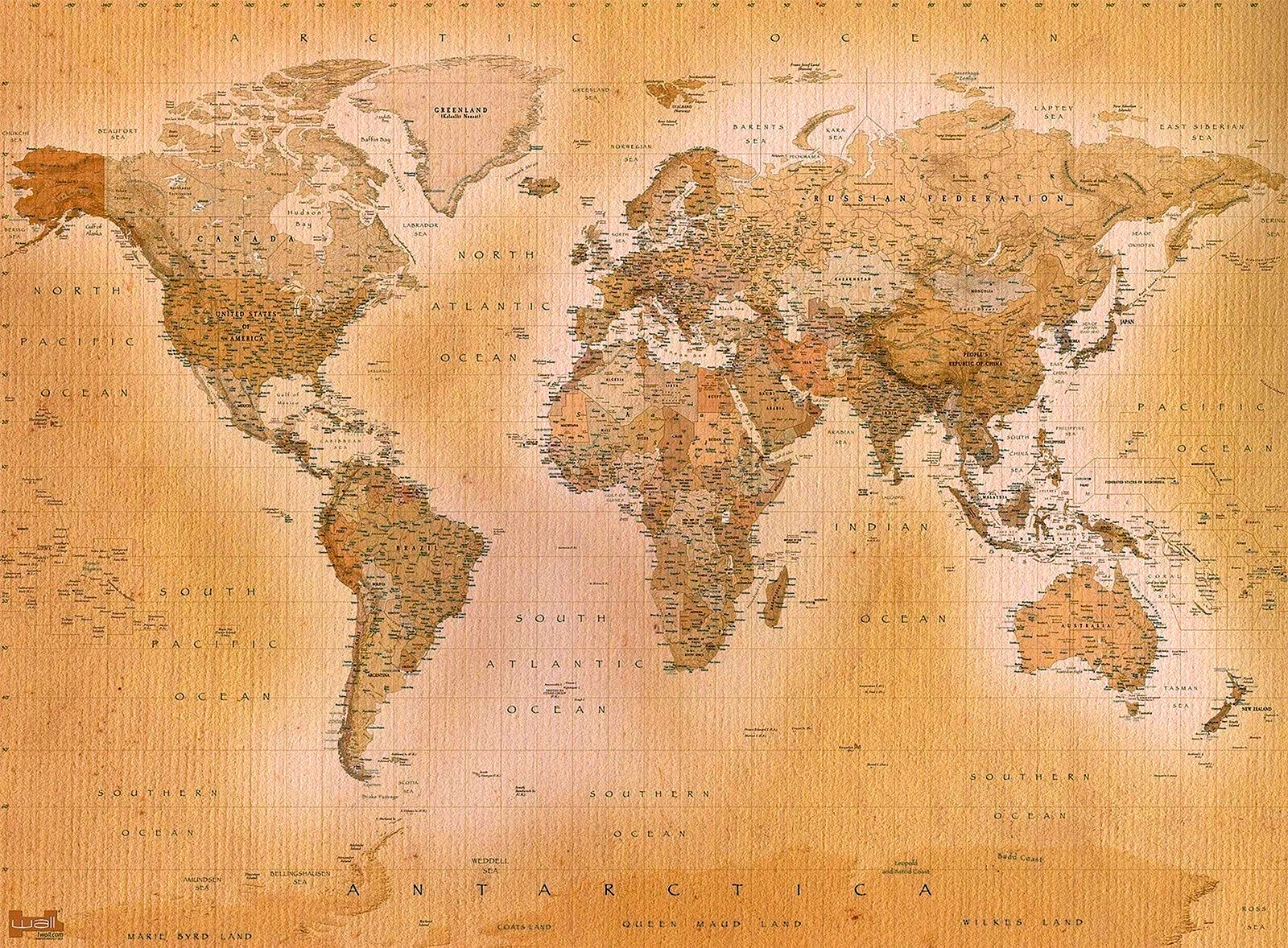 Old Map Wallpaper