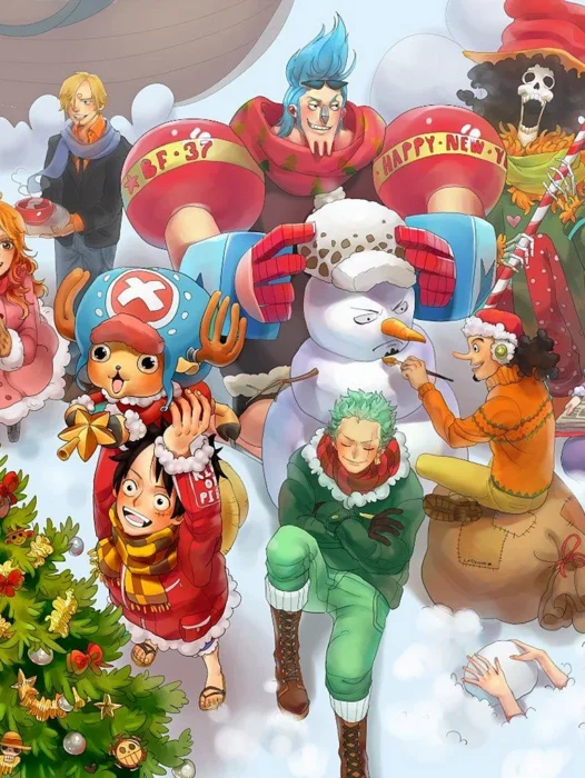 One Piece Christmas Wallpaper