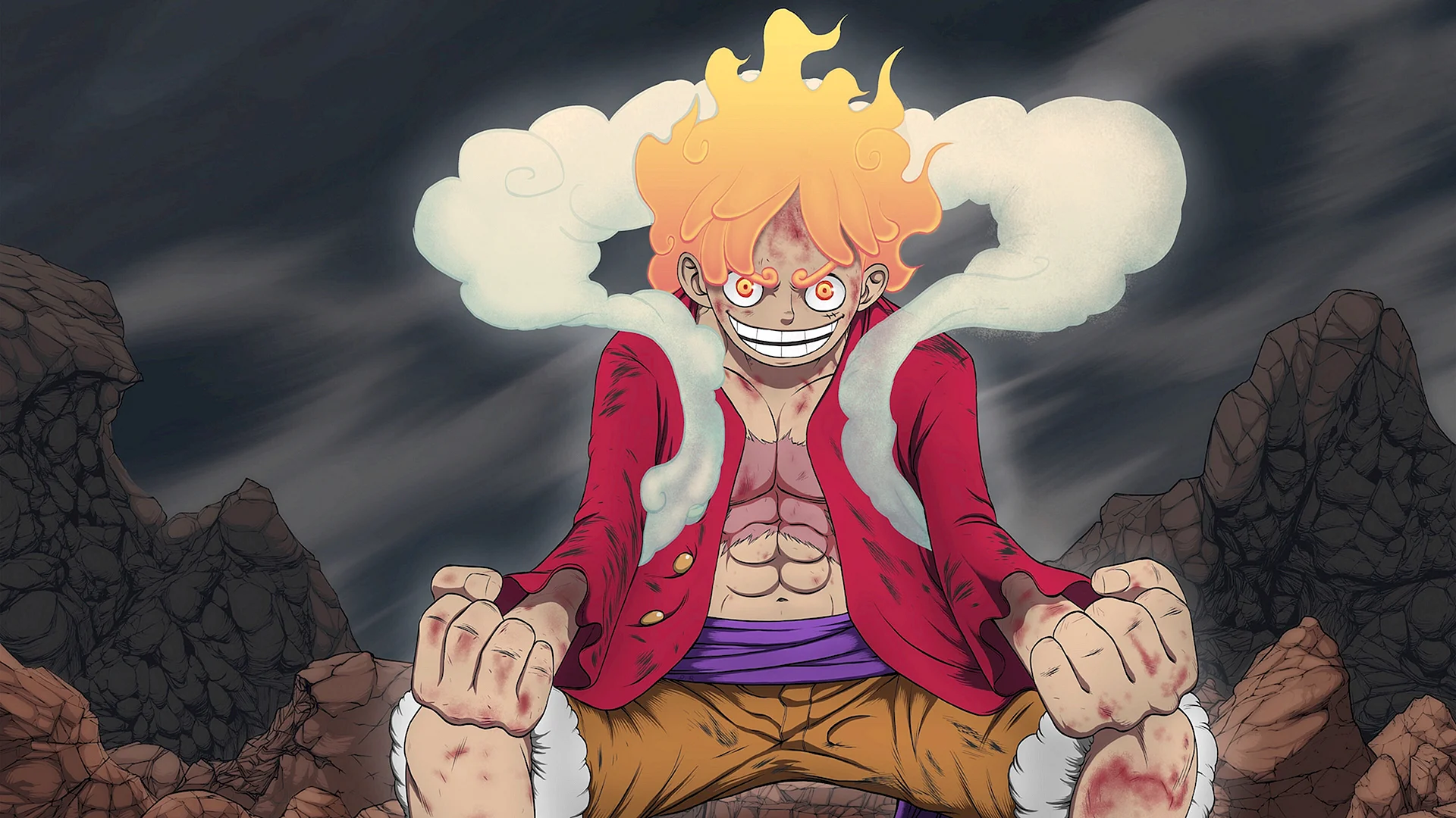 One Piece Luffy Gear 5 Wallpaper