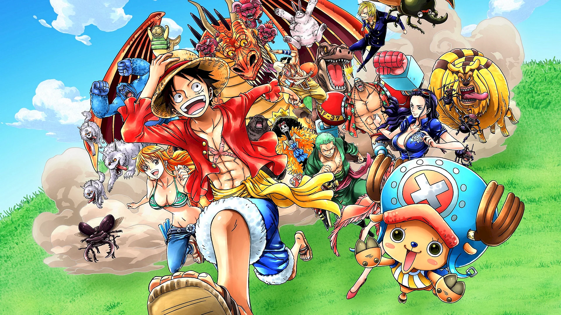 One Piece Unlimited World Red Deluxe Edition Wallpaper
