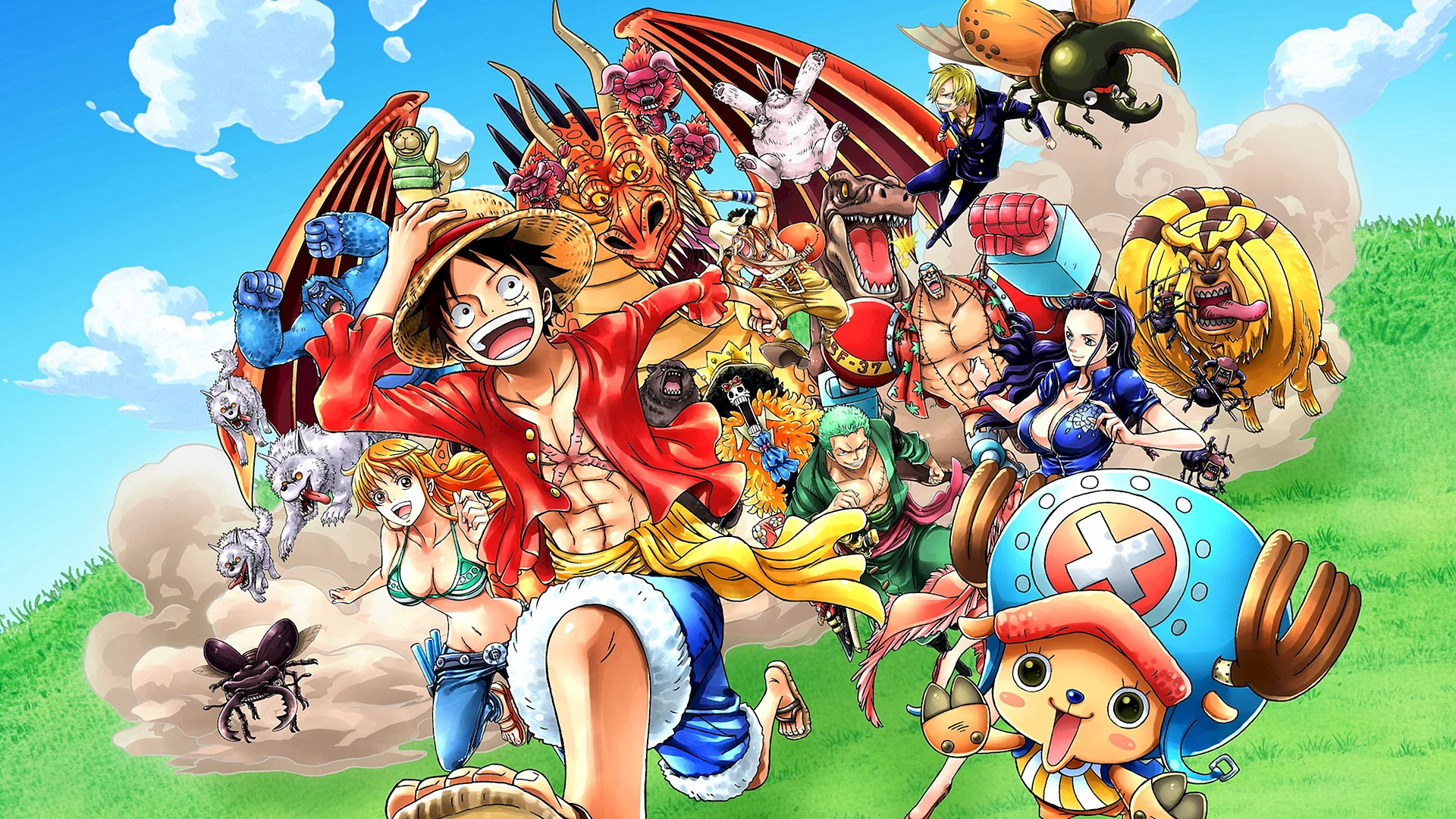 One Piece Unlimited World Red - Deluxe Edition Cover Dvd Wallpaper