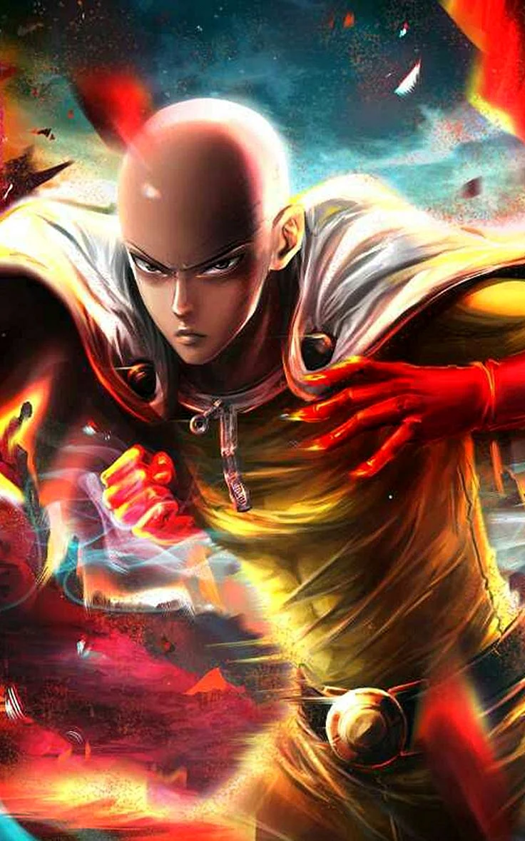 One Punch Man Wallpaper For iPhone