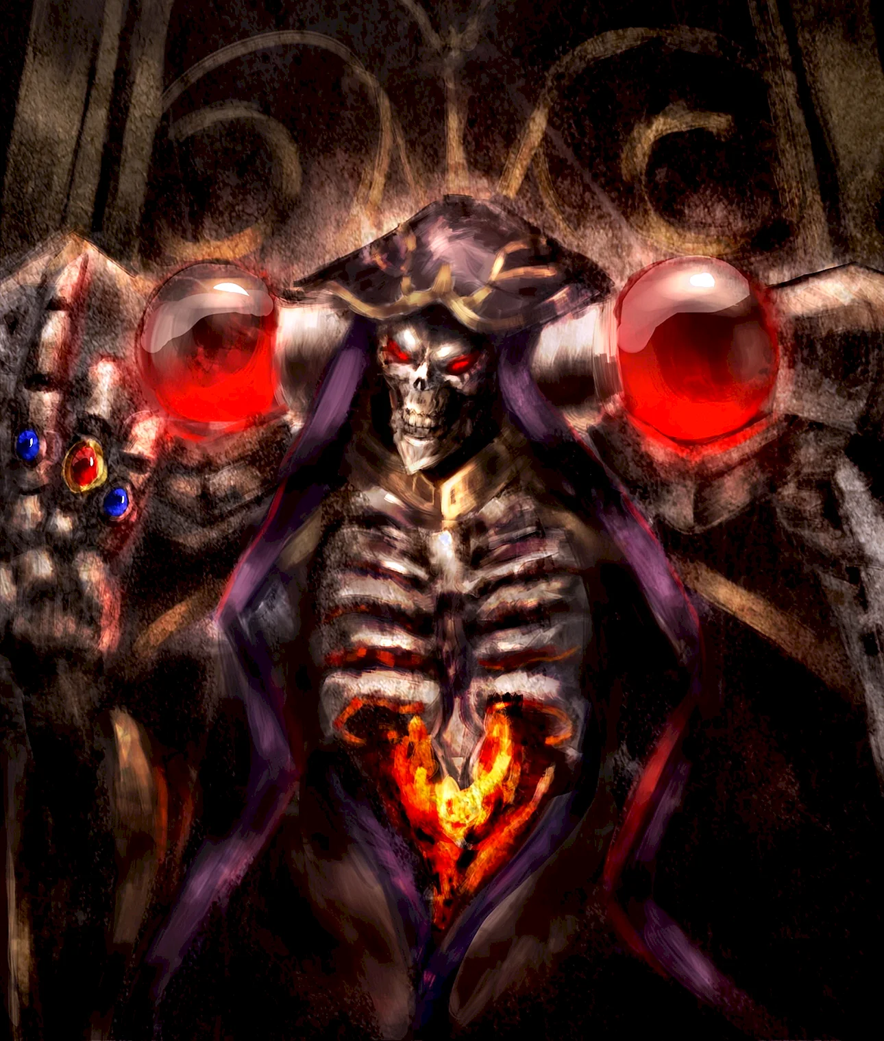 Overlord Ainz Ooal Wallpaper For iPhone