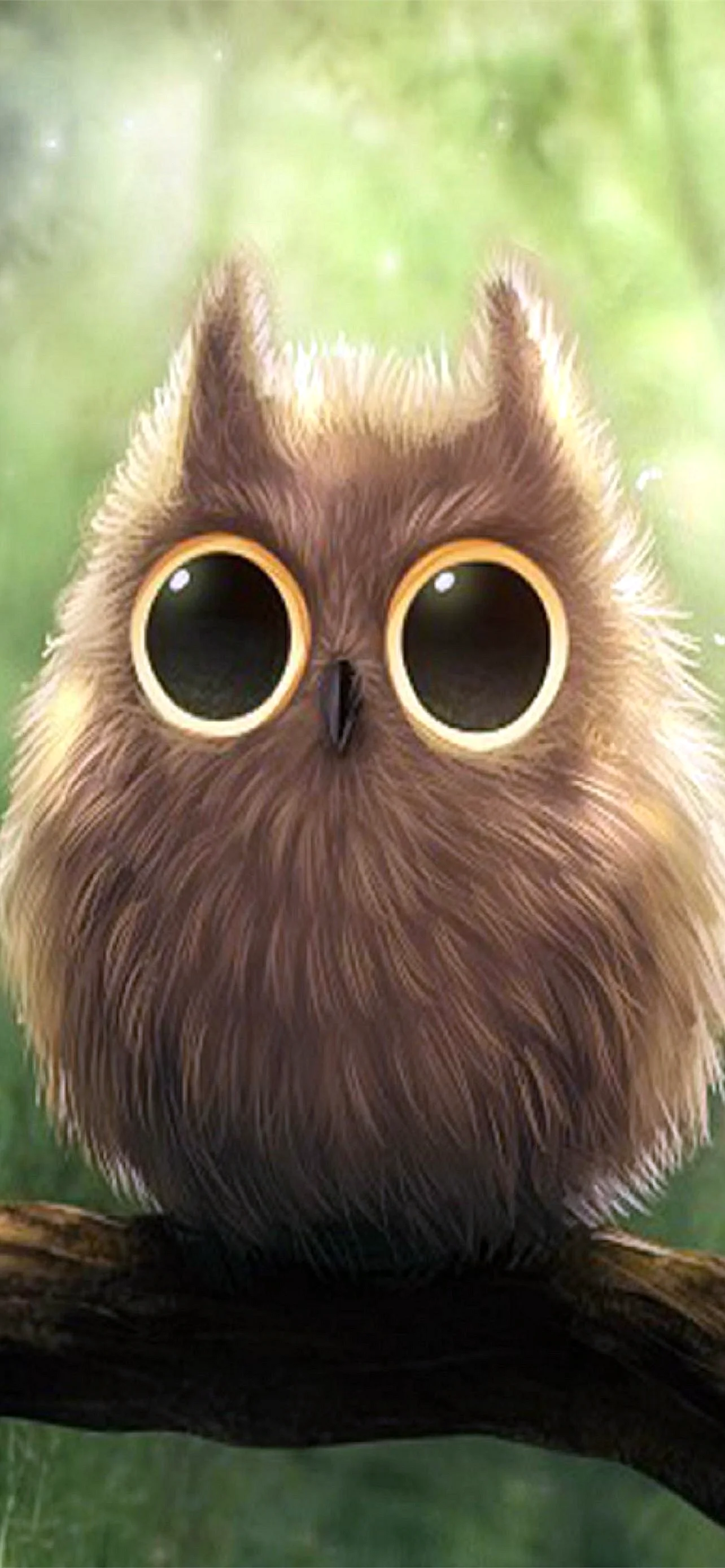Owl Cave Wallpaper for iPhone 14 Plus