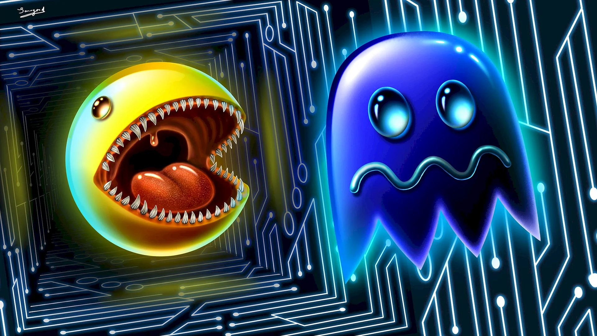 Pac Man Wallpaper