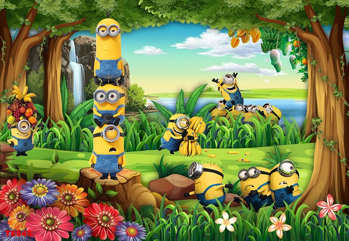 Paisaje Minions Wallpaper