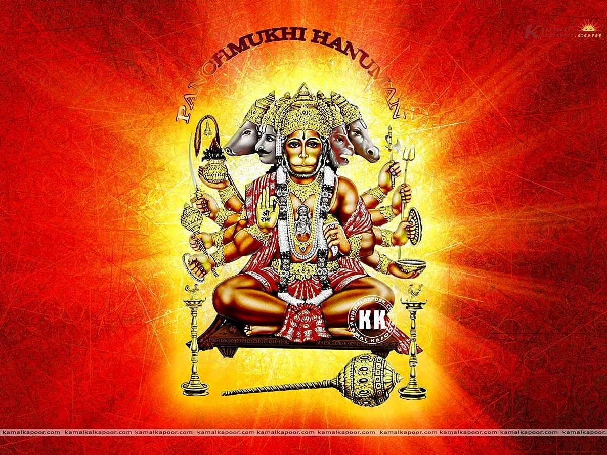 Panchmukhi Hanuman Ji Wallpaper