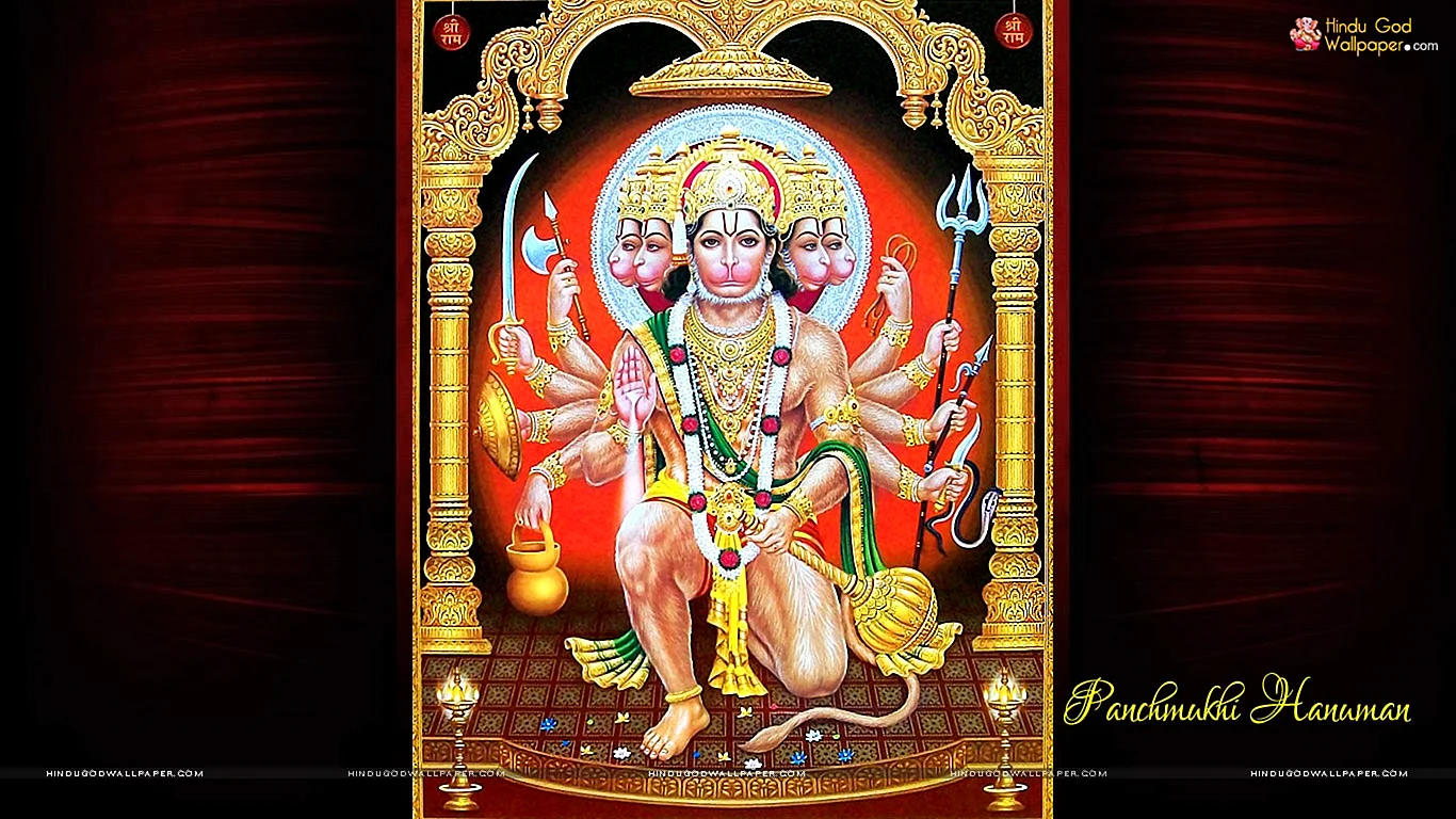 Panchmukhi Hanuman Ji Wallpaper