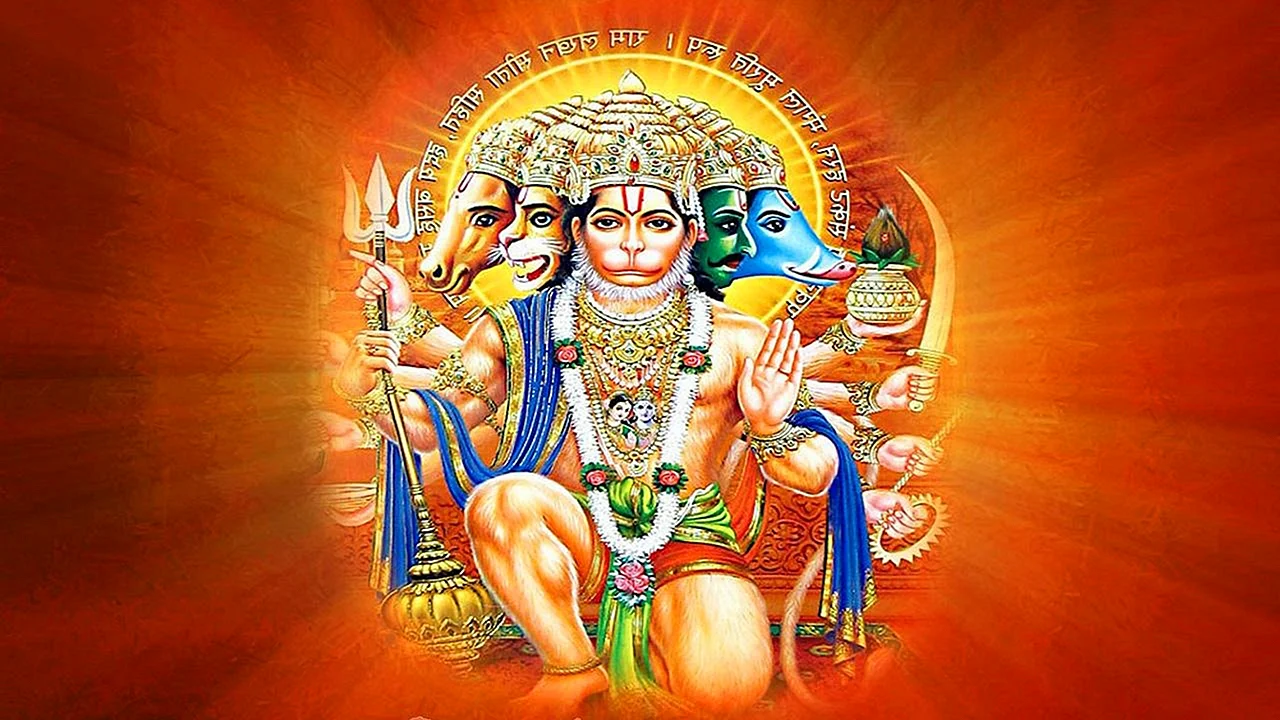 Panchmukhi Hanuman Ji Wallpaper