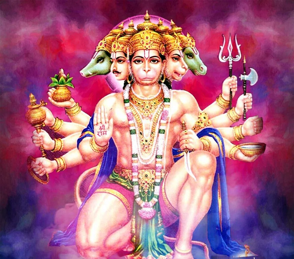 Panchmukhi Hanuman Ji Wallpaper