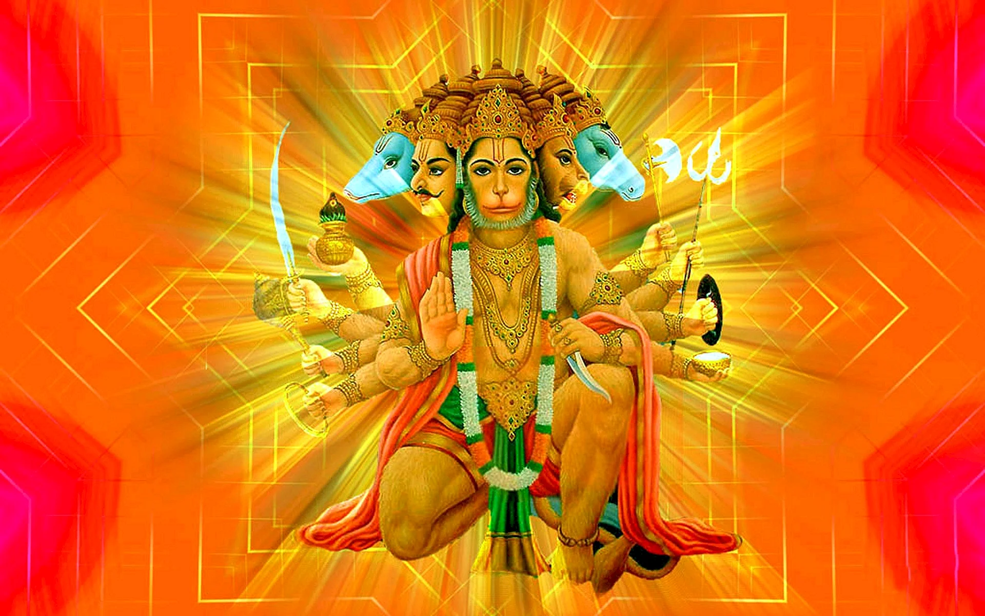 Panchmukhi Hanuman Wallpaper