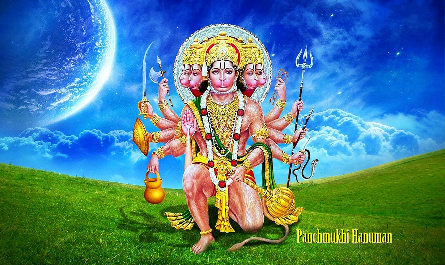 Panchmukhi Hanuman Ji Wallpaper