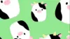 Pandas And Bear Pattern Wallpaper