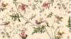Papier Floral Wallpaper
