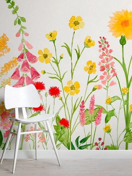 Papier Peint Fleur Wallpaper