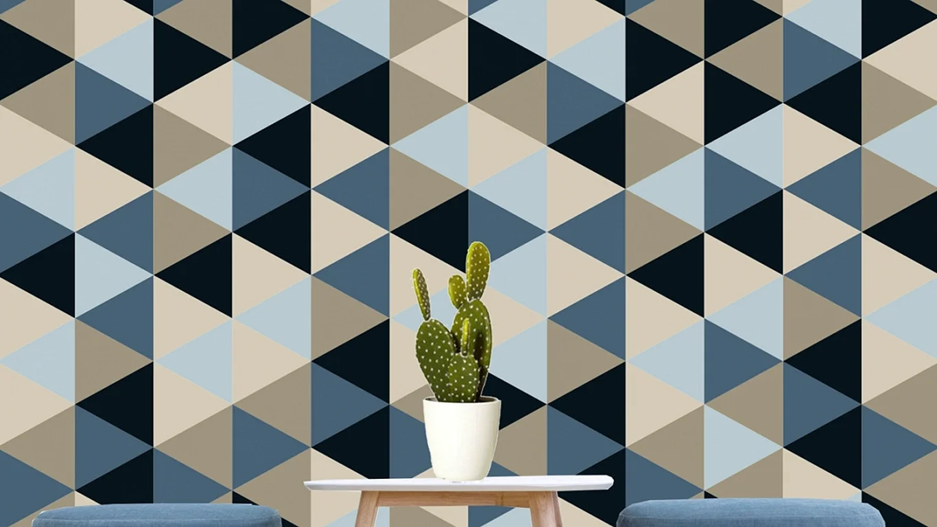 Papier Peint Geometric Wallpaper