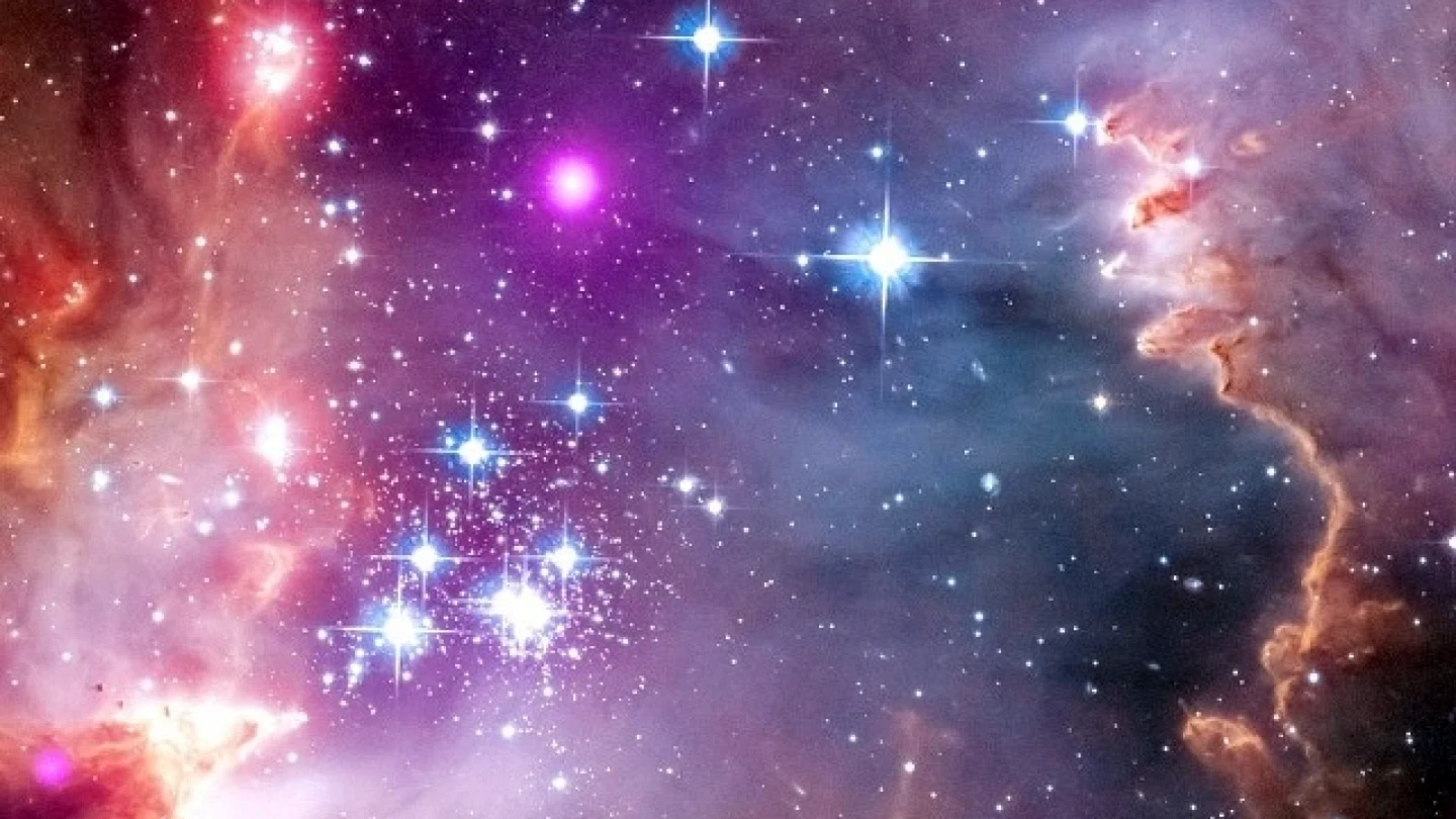 Pastel Galaxy Background Wallpaper