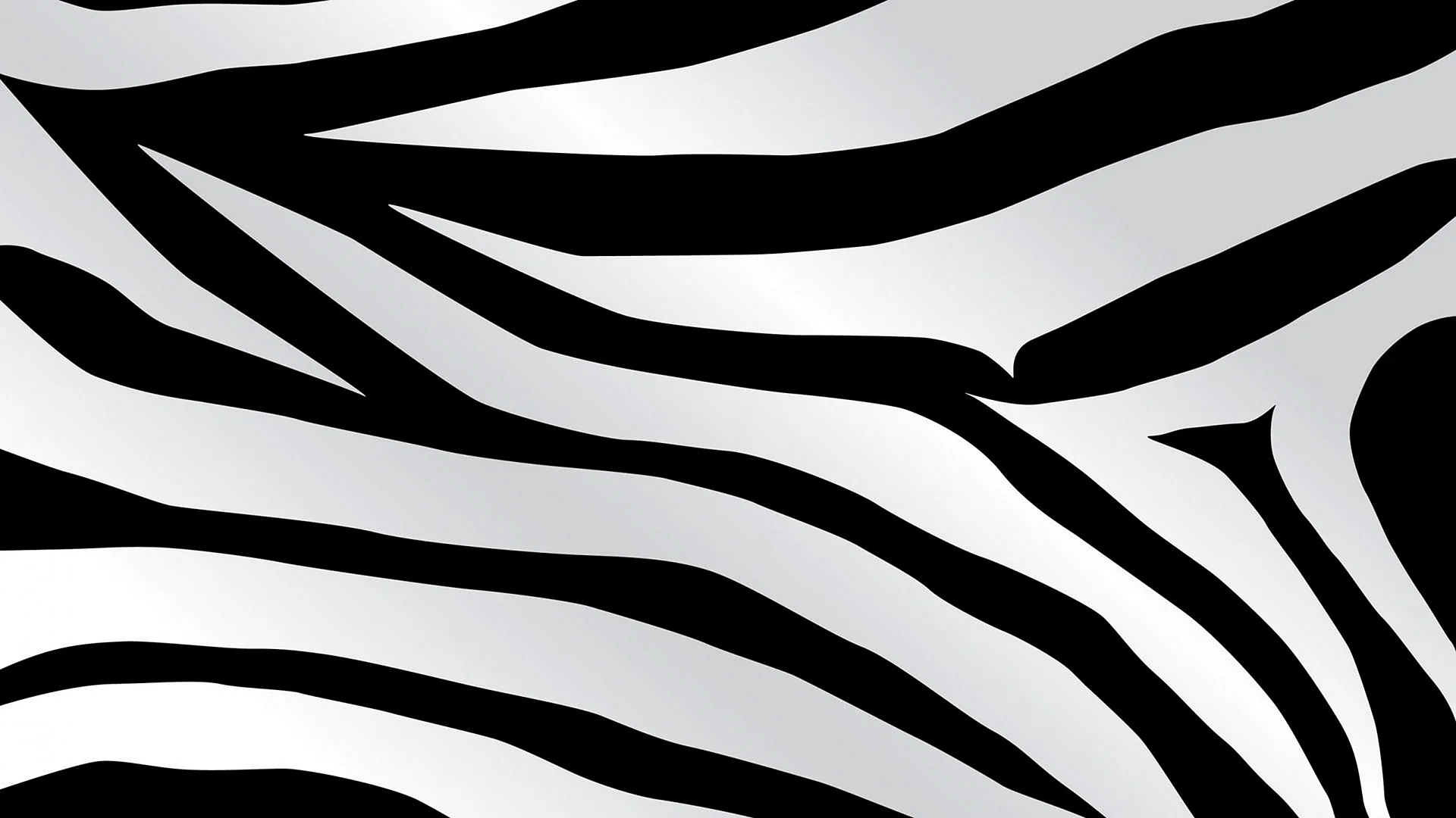 Pattern Black And White Zebra Wallpaper