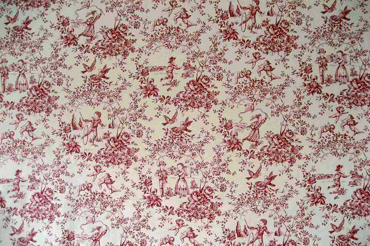 Pattern Dior Toile Wallpaper