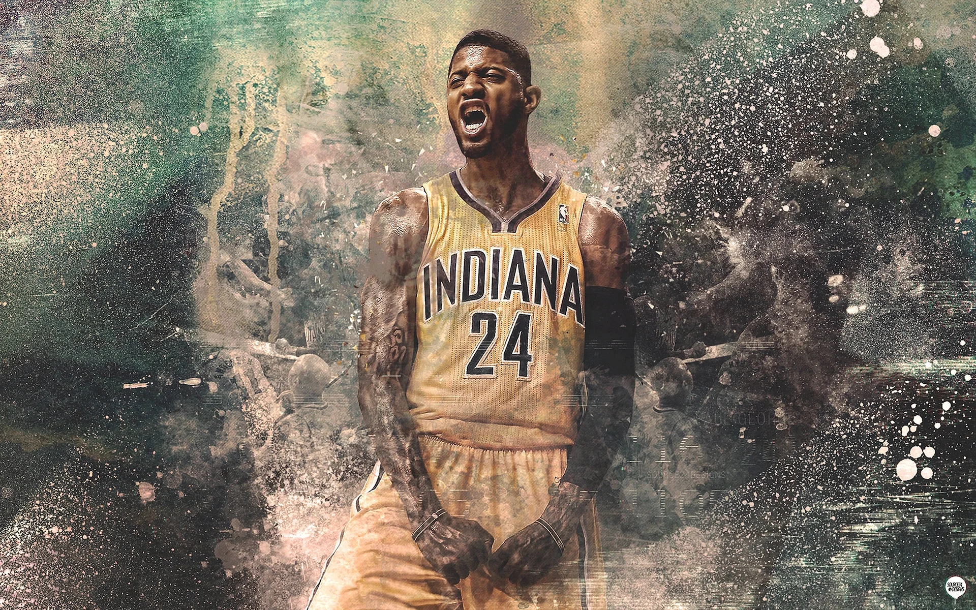 Paul George Indiana Pacers Wallpaper