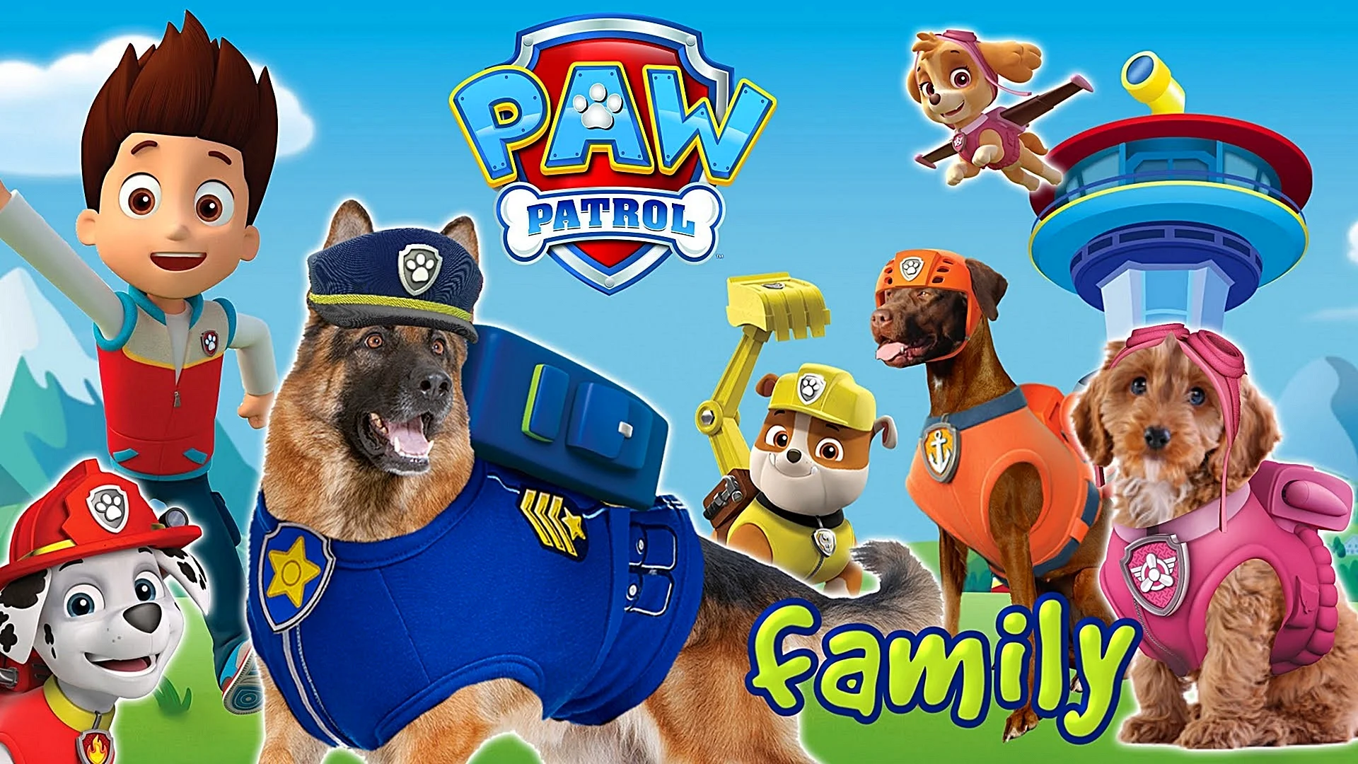 Paw Patrol Family Wallpaper