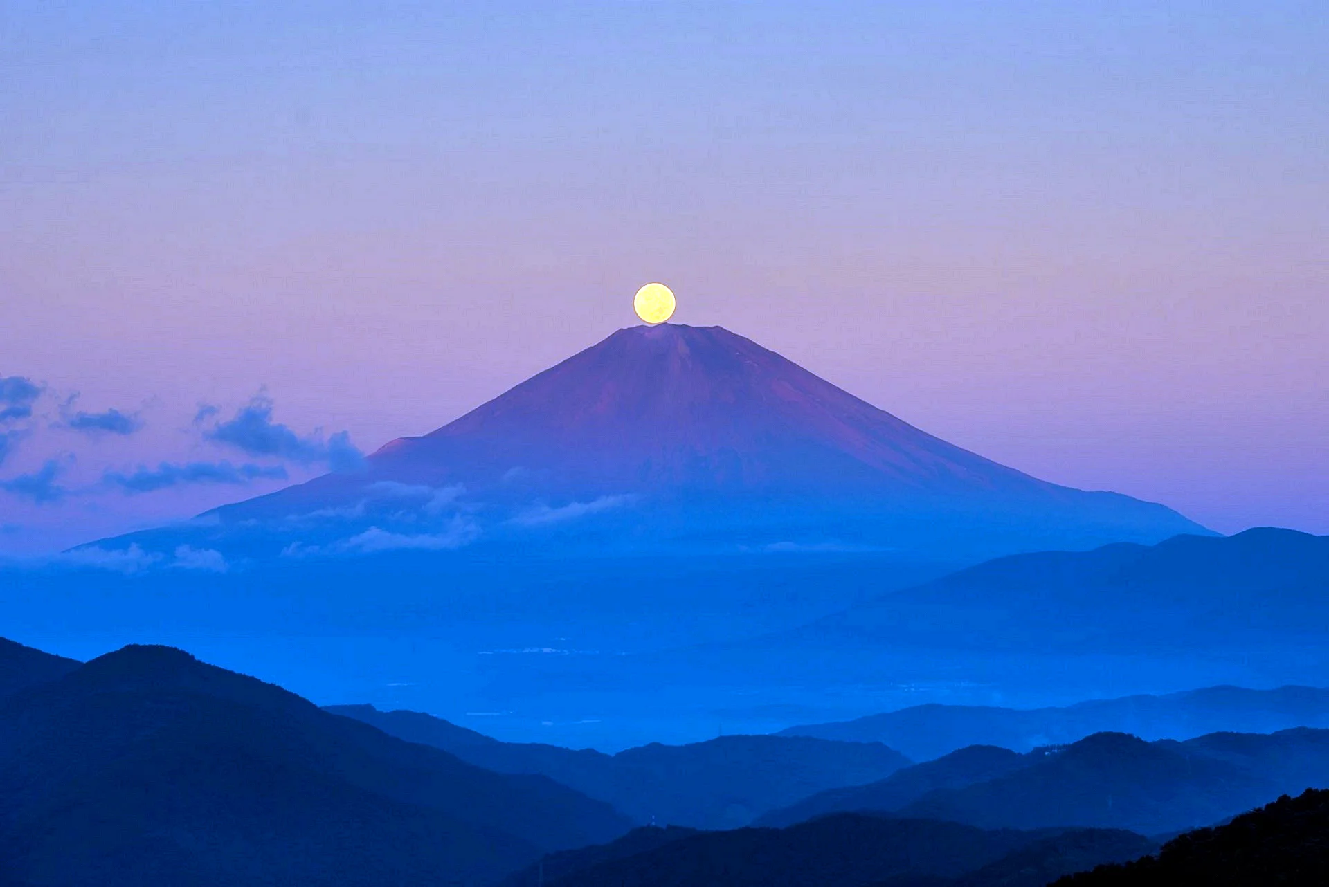 Pemandangan Gunung Fuji Wallpaper