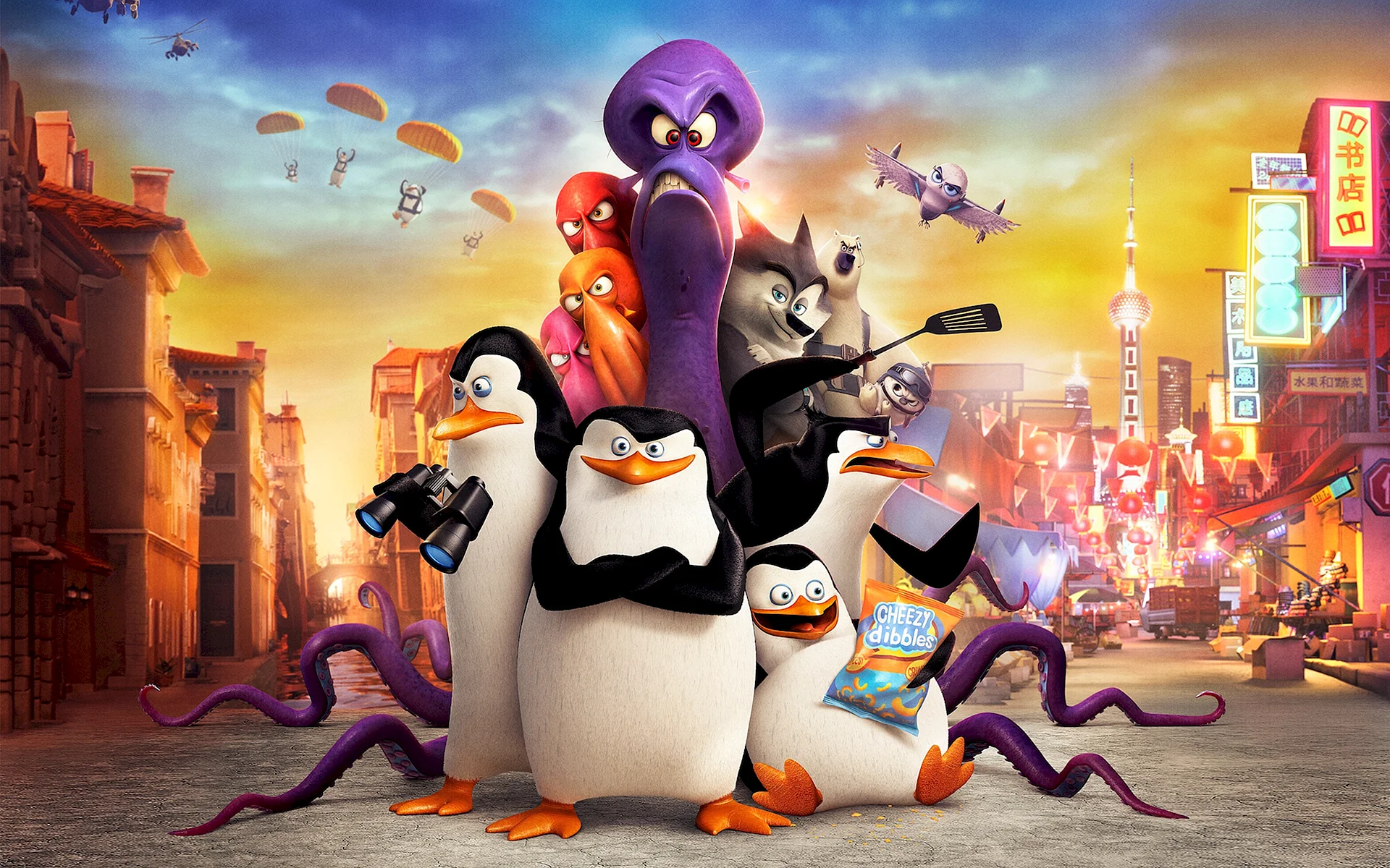 Penguins of Madagascar 2014 Wallpaper