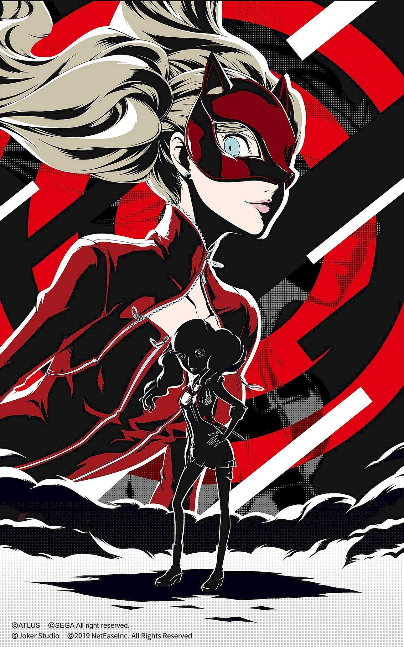 Persona 5 Characters Name Wallpaper For iPhone