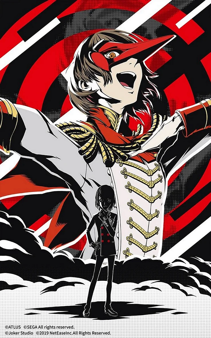 Persona 5 Crow Wallpaper For iPhone