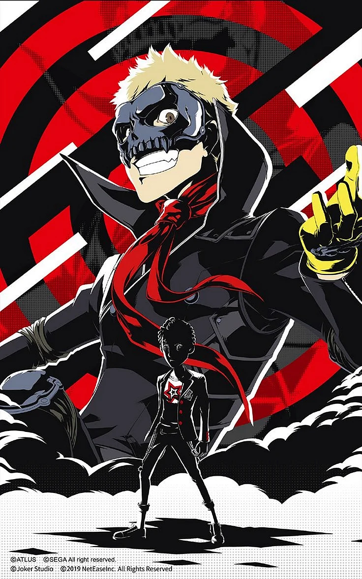 Persona 5 Phantom Thieves Wallpaper For iPhone