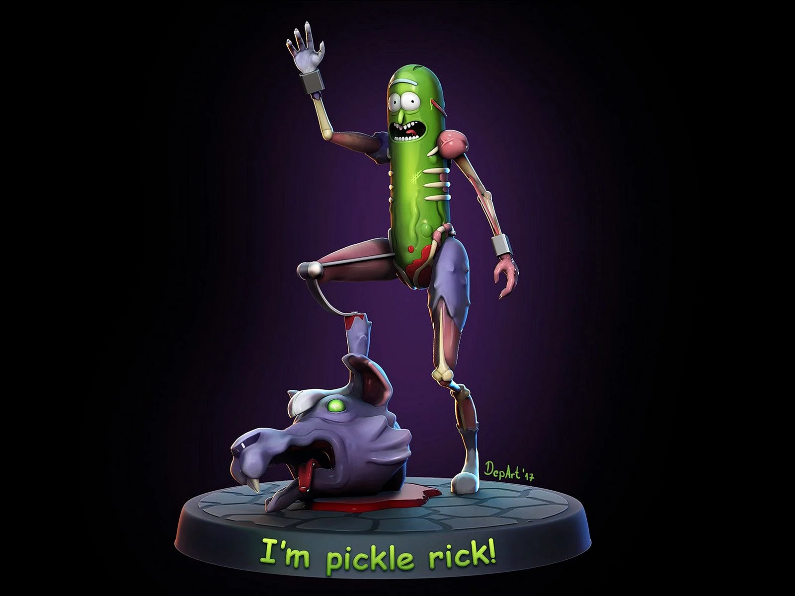 Pickel Rick Wallpaper