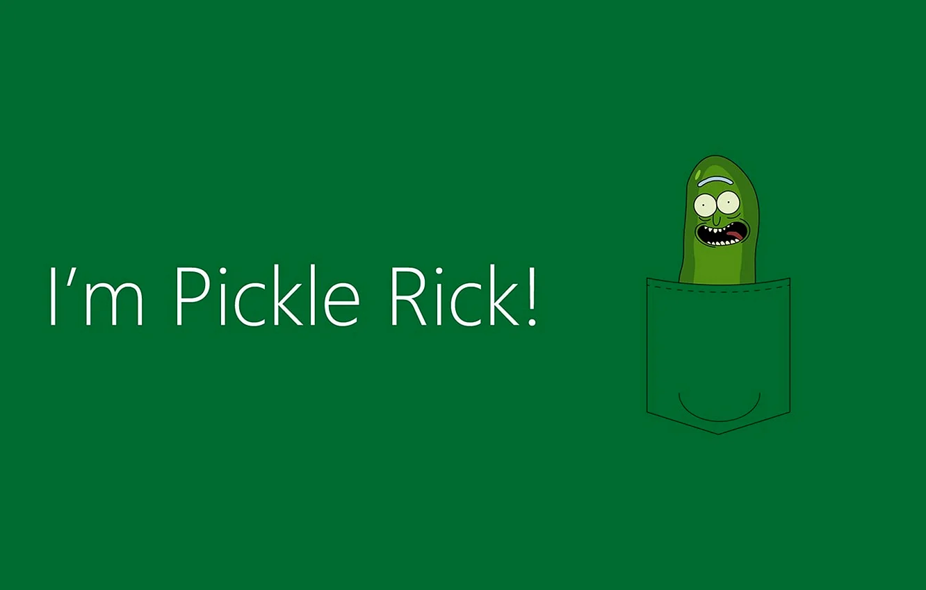 Pickle Rick Wallpaper