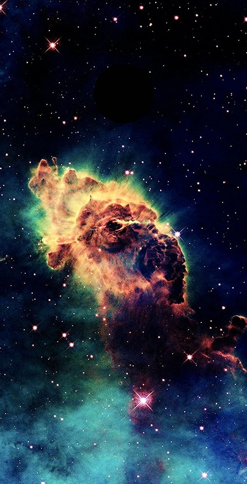 Pillars Carina Nebula Wallpaper For iPhone