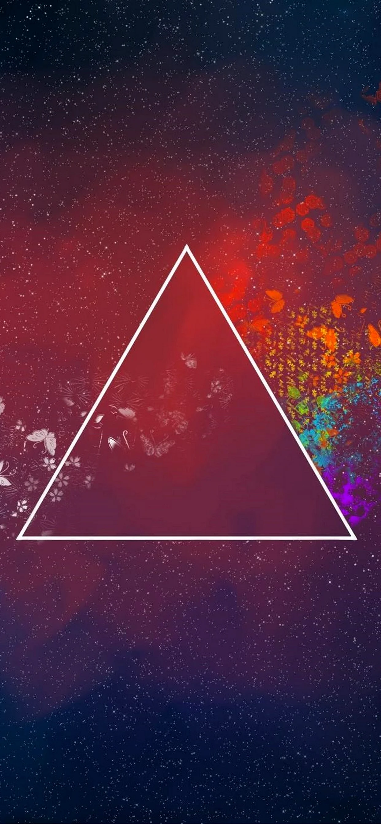 Pink Floyd Triangle Wallpaper for iPhone 11 Pro Max