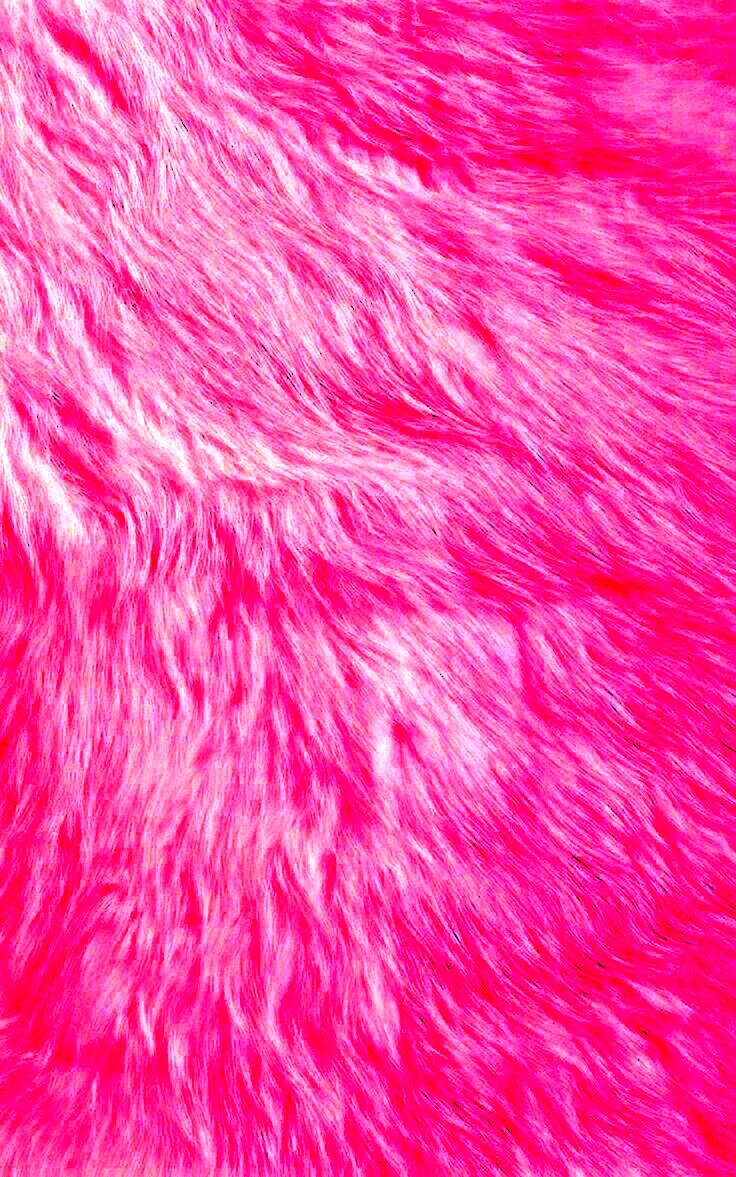 Pink Fur Background Wallpaper For iPhone