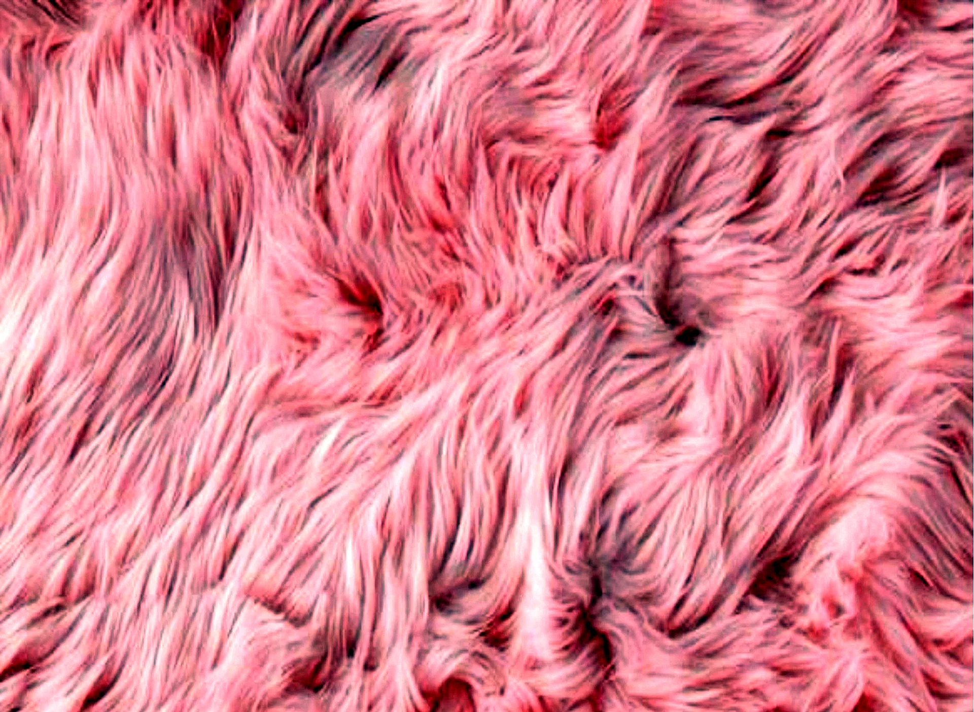 Pink Fur Texture Wallpaper