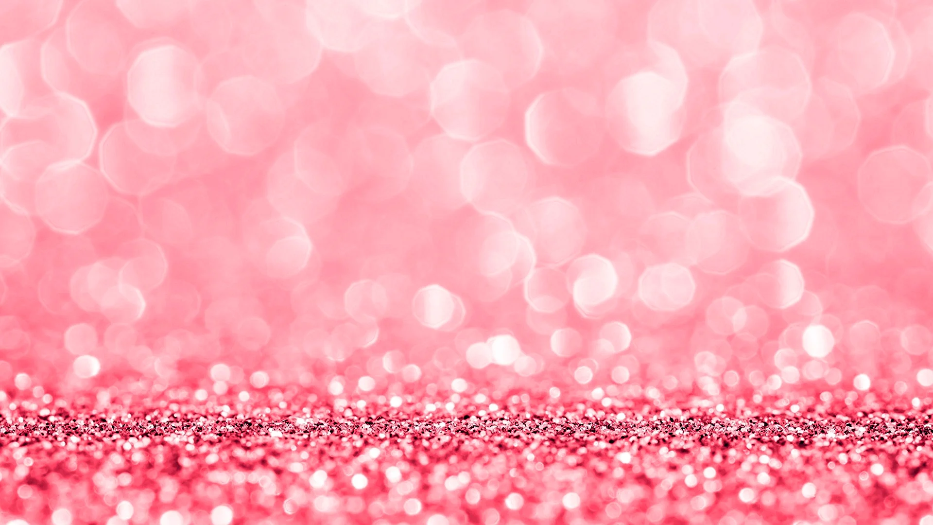 Pink glitter