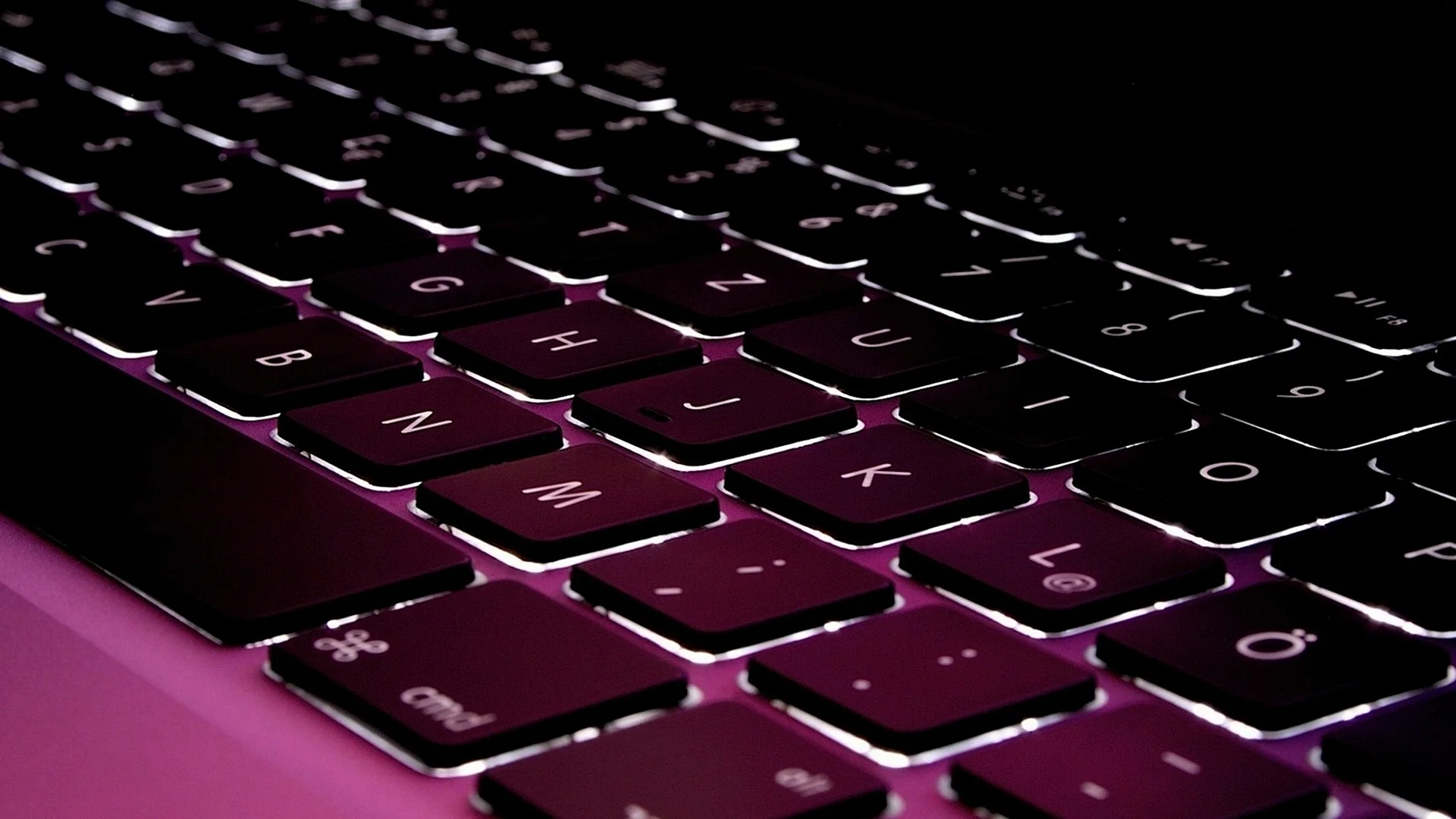 Pink Keyboard Wallpaper