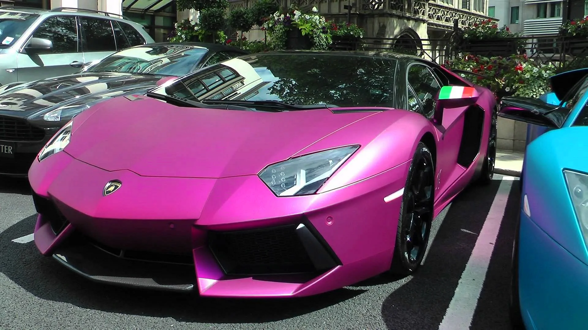 Pink Lam Lamborghini Wallpaper